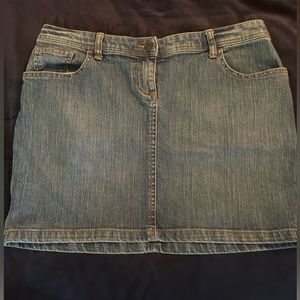 Jean Skirt Size 12